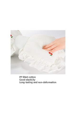 Tongxida Pamuklu Araba Baş Yastığı - Ay Çiçeği Renkli Koltuk Boyun Yastığı