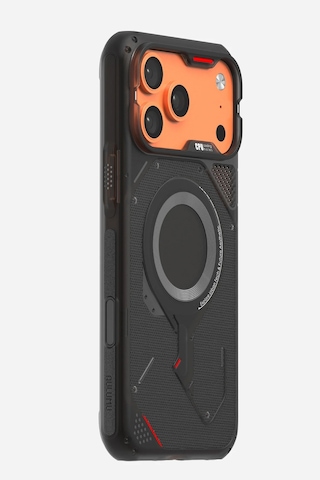 Apple Uyumlu iPhone 17 Pro Magsafe Özellikli A17 Rugged Outdoor Kılıf Şeffaf