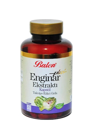 Balen Enginar Plus Kapsül 820 MG 100 Yumuşak Kapsül 2 Adet