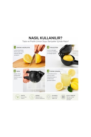 Döküm Narenciye Sıkacağı Büyük Boy Limon Portakal Greyfurt El Presi Mutfak Aparatı