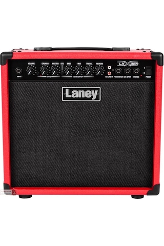 Laney Lx35r-red Elektro Gitar Amfisi Kırmızı 35w Güç Reverb Efekti Retro Kırmızı Kaplama