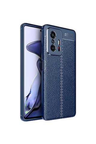 Xiaomi Mi 11T Pro 5G Kılıf Zore Niss Deri Desenli Silikon Kılıf