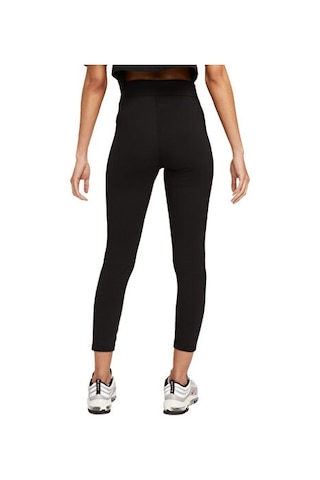 Nike W Nsw Nk Clsc Hr 7/8 Tıght Lbr Kadın Günlük Tayt Dv7789-010 Siyah Renklı