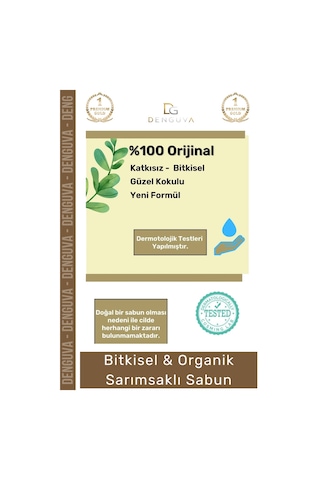 Lüks %100 Doğal Güzel Kokulu El Yüz Saç Vücut Cilt Orijinal Bitkisel Sarımsaklı Sabun 120g - 10 Adet