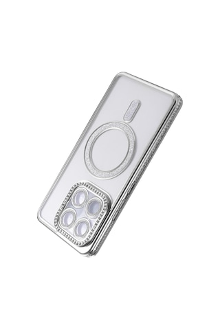 Newface Xiaomi Mi 17t Joke Simli Magneticsafe Kılıf - Gümüş Diğer