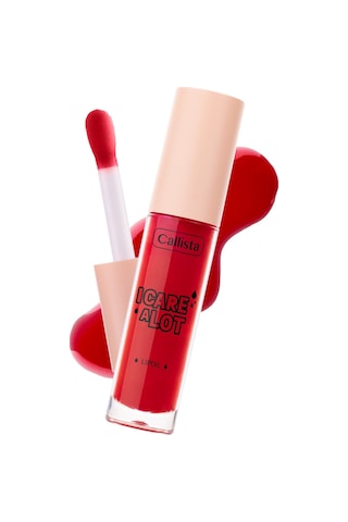 Callista I Care A Lot Lip Oil 40 Red Vibes Nemlendirici Ve Parlatıcı Dudak Bakım Yağı - Kırmızı