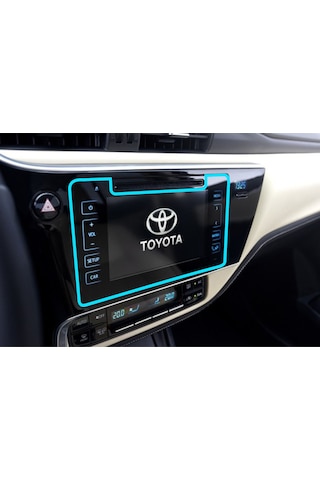 Toyota Corolla Navigasyon Ekran Koruyucu Film