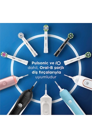 Oral-B Cross Action Şarjlı Diş Fırçası Yedek Başlığı 6'lı