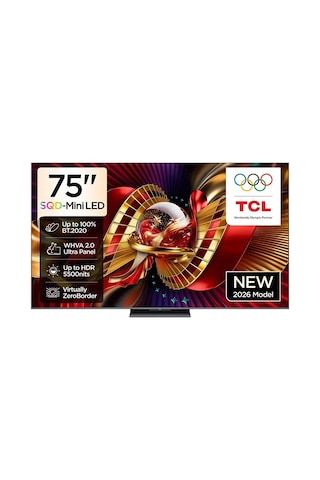 TCL 75C8L 4K Ultra HD 75" 190 Ekran Uydu Alıcılı Google Smart SQD Mini LED TV