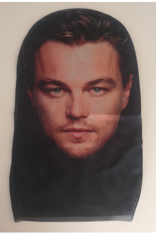 Leonardo Dicaprio 3 Boyutlu Nefes Alabilen Ünlü Maskesi