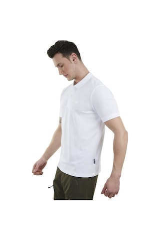 Alpinist Edge Erkek Polo T-shirt Beyaz 001