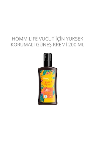 Vücut İcin Yüksek Korumalı Güneş Kremi