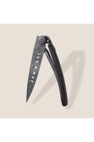 Deejo Kamp 37g, Ebony Wood / Moon Phase Siyah