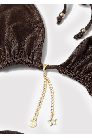 Mavi - Kahverengi Bikini Üstü 1914157-35130