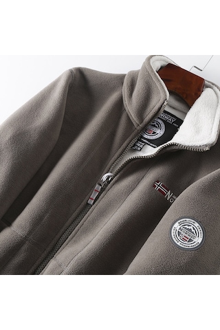 Snapbuy Erkek Polar Ceket Haki