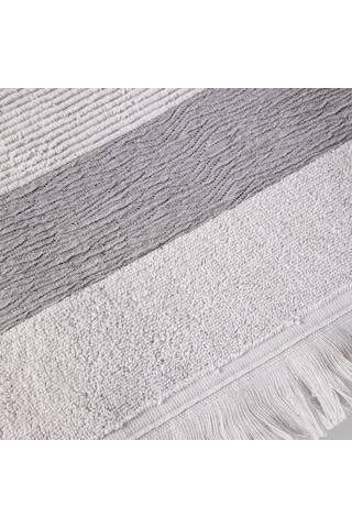 Mudo Home Borla Gri Banyo Havlusu 90x150