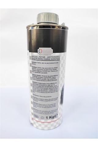 Replax Gri Pütür Oto Araç Alt Kaplama 1 KG