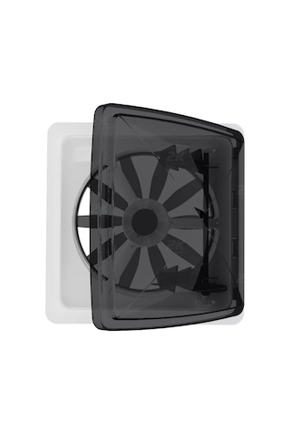 Babarvy T5000 360 X 360 Mm Gaz. Duman Ve Yağmur Sensörlü Fanlı Aydınlatmalı Tavan Heki Beyaz