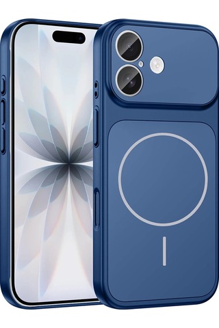 Apple Uyumlu iPhone 16 Kılıf Zore M-safe Şarj Özellikli Kamera Korumalı Formen Kapak