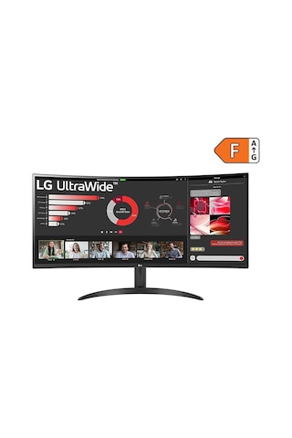 Lg Ultrawide 34'' 34wr50qc-b Qhd 100hz Curved