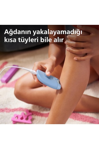 Philips Epilasyon Cihazı, Taşınabilir Kompakt Tasarım, Yıkanabili