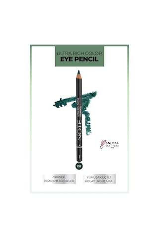 Note Cosmetique Ultra Rich Color Göz Kalemi 08 Deep Forest - Koyu Yeşil