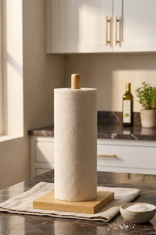 Rulo - Bambu Kağıt Havluluk Kare 27 Cm Bambu