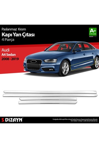 Audi A4 Sd Krom Kapı Yan Çıtası 2008-2019