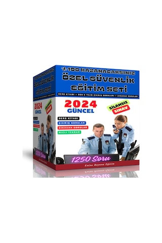 Özel Güvenlik Eğitim Seti Silahsız