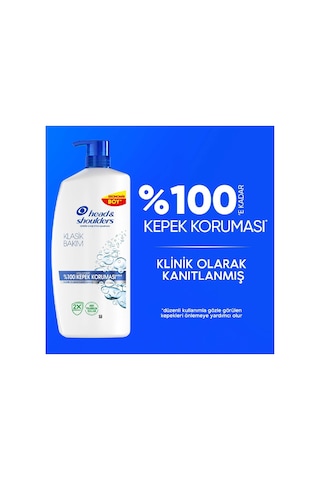 Head&shoulders Klasik Bakım Şampuan 800 Ml 2 Adet Tüm Saç Tipleri