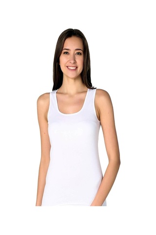 Seher Yıldızı Kadın Ribana Geniş Askılı Atlet 0062 - 3 Adet