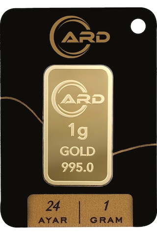 Ard 1 Gram Altın 24 Ayar Külçe Altın