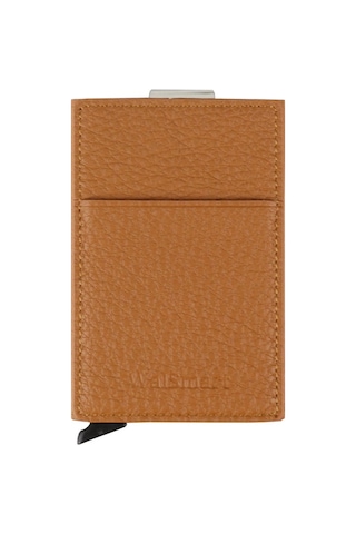Walsmart Cover Clip Floater Akıllı Mekanizmalı Deri Cüzdan Taba