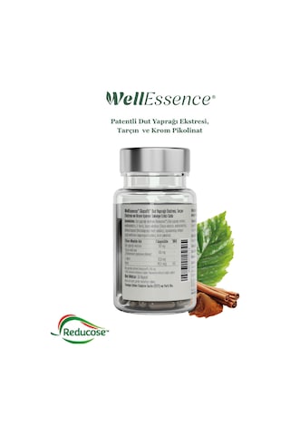 Wellessence Glucofit Dut Yaprağı Eki Tarçın Eki Ve Krom İçeren Takviye Edici Gıda 30 Kapsül