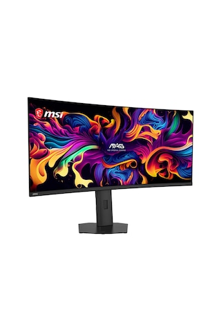 Msı Mag 341cqp Qd-oled X28 34 3440x1440 Uwqhd 280hz 0.03 Ms Curve 1800r Hdmı Dp Type-c Rj45 Vesa Display Hdr True Black 500 Adaptive Sync Qd-oled Gaming Monitör