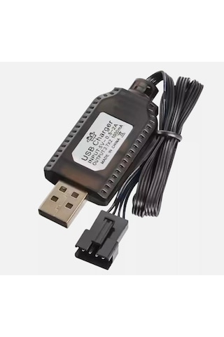 7.4v Sm4p Li-on 4 Pinli Usb Şarj Cihazı 4 Kablolu Bataryalar İçin