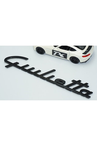 Dk Tuning Giulietta Siyah Abs Bagaj Yazı Logo Alfa Romeo İle Uyum