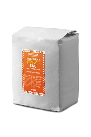 Kappadokia Atalık Kızıl Buğday Dinkel Spelt Un 5 KG