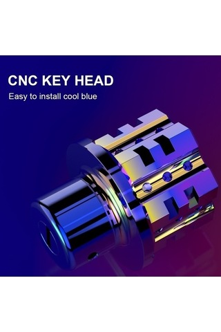 Pazly Yanmış Titanyum Seti Modifiye Life Genel Silgi Cnc Başlık Anahtarlık Aksesuarları +- Xc - Çok Amaçlı -