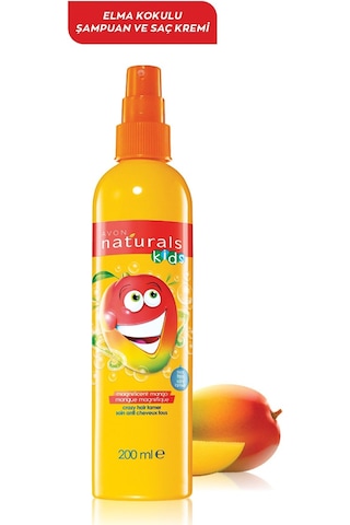 Avon Naturals Kids Mango Kokulu Göz Yakmayan Saç Açıcı Sprey 200 ML