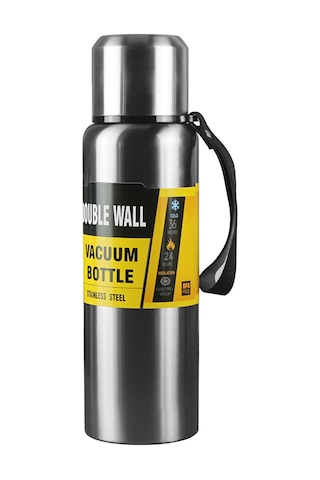 Hangfox 750ml Çift Katlı Paslanmaz Çelik Geniş Açık Termos, Spor Ve户外活动 İçin Büyük Kapasiteli Isı Saklama Botu