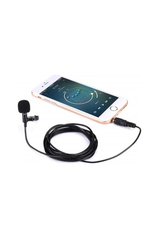 Storeşahin 3.5mm Jak 1.5 Metre Double Mikrofon - Siyah Shn0720