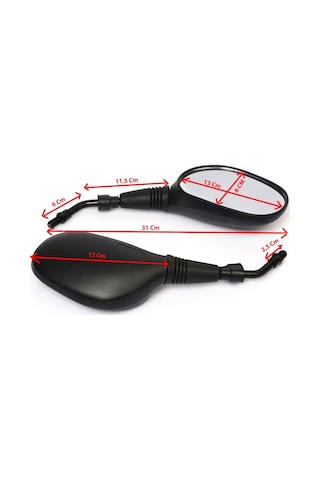 Motosiklet Ayna 10 Mm Cup (Cub) Cg Qy Kh Tvs Mondial