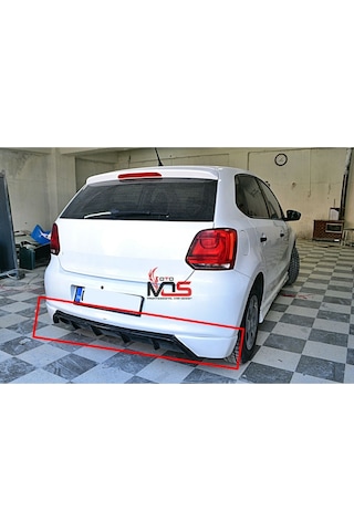 Vw Polo 6r 2010-2015 Arka Tampon Eki Fiberglass Boyasız