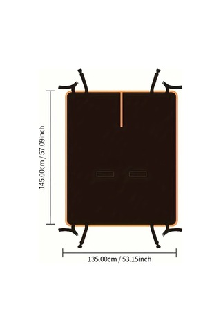 Willowhaven Siyah Katlanır Kaymaz Köpek Araç Koltuğu Koruyucu Yıkanabilir Sedan Suv