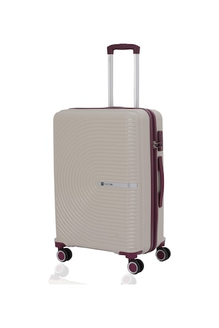 Mçs Polipropilen Valiz V374 65 Cm S21yy100000665 11148 Kemik/mürdüm