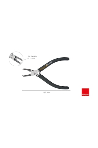 Ceta Form Tepe Keski Smd Çipler İçin Sıfır Kesim 115mm H30e-115fl
