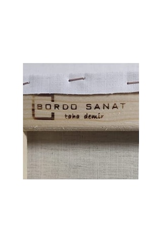 Bordo Sanat Master Tuval 15x20cm Keten Tuval Standart
