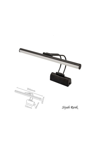 Ucuz Geldi Ayna Üstü Led Banyo Aplik Duvar Ayna Resim Tablo 6w Gün Işığı Led Banyo Apliği Flüt Led A Sku: Smg8690010237972 Açık Ceviz