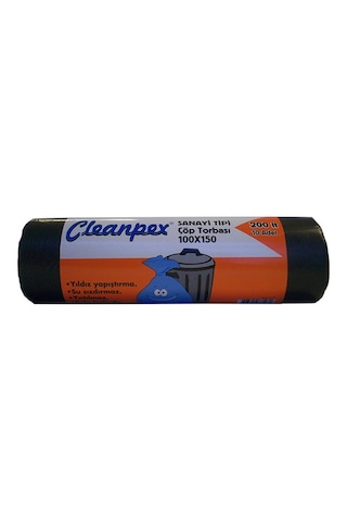 Cleanpex Sanayi Tipi Çöp Torbası 200 Lt